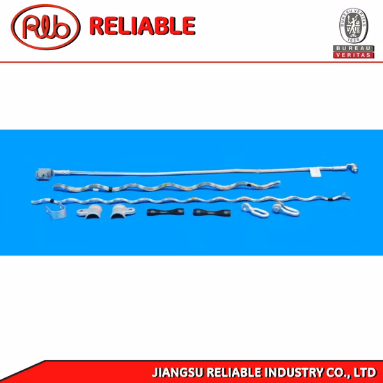 Accesorios colgantes preformados de alta calidad galvanizados para cable óptico Opgw/ADSS